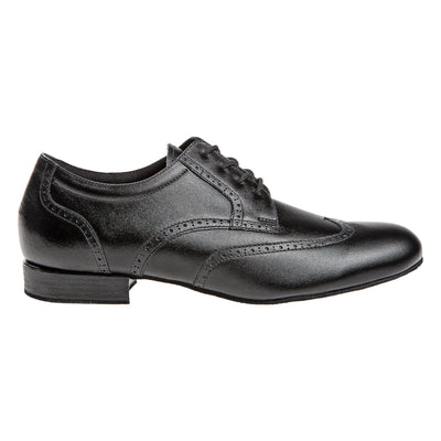 Diamant-Mens: Crawford: New York Black Leather - Available in MED/WIDE with attached insole and EXTRA WIDE with removable insole