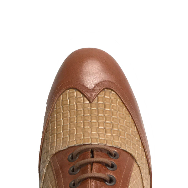 Louis Vuitton Suede Derby Shoes w/ Perforated Logo, US 11.5