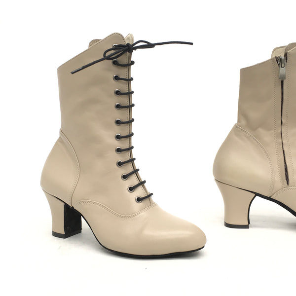 DelMago Theatrical Boots: Cabaret Bootie: Presto Plaido