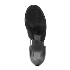 Bloch: Character Flex: Black Leather | 2.25" Louie | MED | Suede Sole