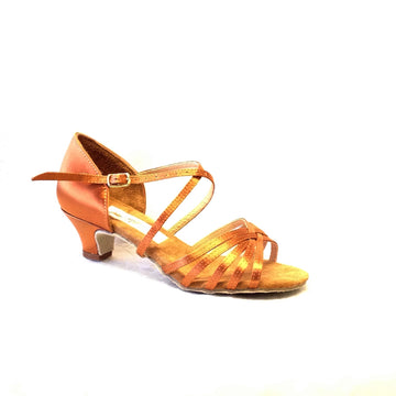 Aida: Karina RT: 1.5" Junior | Tan Satin | MED