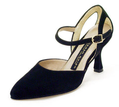 AN: Nobleza Fina: Midnite Suede | 2.5" Modesta | MED | Suede Sole | Limited Edition