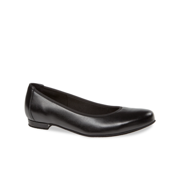Diamant: Leslie: Black Leather | 0.5" Standard | MED | Suede Sole