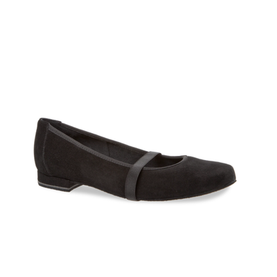 Diamant: Leslie: Midnite Suede | 0.5" Standard | MED | Suede Sole