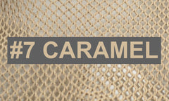 Capezio: Professional Seamless Fishnet Tights - #7 CARAMEL