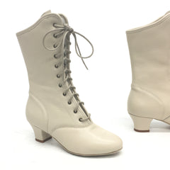 MERLET: Eliza - Beige Leather | 1.75" Stellina | MED