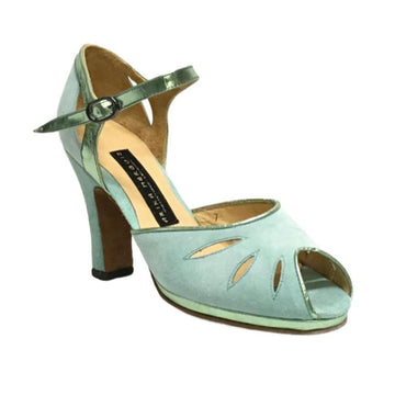 AN: Monte Melina: Menthol Mint | 3.5" Torre | MED | Suede Sole | Limited Edition