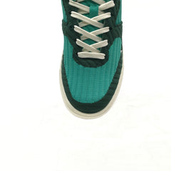 Fuego: Low-Top Dance Sneaker | Knitted Jade | MED | Flat Full Rubber Sole | VEGAN