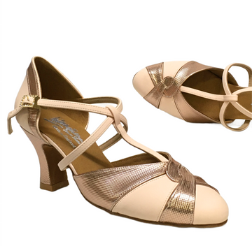 International: Hampton Ball: Rose Gold Pixel & Blush | 2.75" West End | Suede Sole