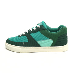 Fuego: Low-Top Dance Sneaker | Knitted Jade | MED | Flat Full Rubber Sole | VEGAN