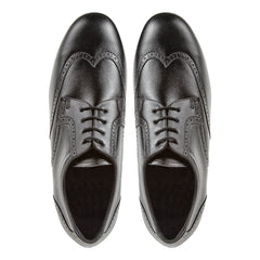 Diamant-Mens: Crawford: New York Black Leather - Available in MED/WIDE with attached insole and EXTRA WIDE with removable insole