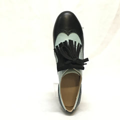 DelMago Theatrical 3.0: The BeauxBatons:  Deux Bleus | 2.25" Orleans | MED | Suede Sole | Limited Edition