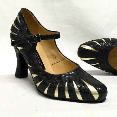 AN: Tigrita: Roaring Oro | 3.0" 1940s | MED | Suede Sole | Limited Edition