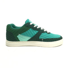 Fuego: Low-Top Dance Sneaker | Knitted Jade | MED | Flat Full Rubber Sole | VEGAN