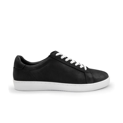 Anna Kern: Helios Dance Sneaker | All Black LEATHER | FLAT Rubber Full Sole