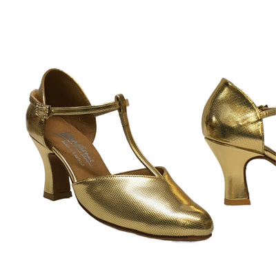 International: Amity Superflex | Gold Pixel & Pyrite Vegan | 2.75" West End Heel | PIN Buckle | Vegan Sole