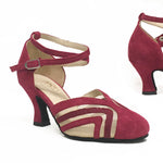 MERLET: Amelie - Red Raindrops  | 2.5" Baroque Flare