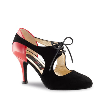 Nueva Epoca: Talia | RICA | Midnite Cherry | 3.25" Aria (80mm) MED | Suede Sole