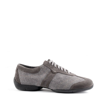PortDance: Pietro Dance Sneaker: Gainsboro Grey | Split Sole