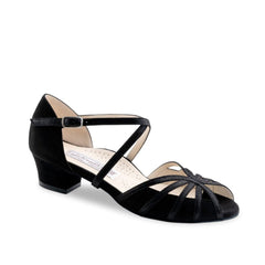 Werner Kern: Rikke 34 | Midnight Suede & Shimmer | 1.5" Cozy