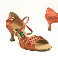 Ray Rose / Artsport: Aquila | SPF1 = Darkest Rose Tan Satin | Medium | 2.0" Flare