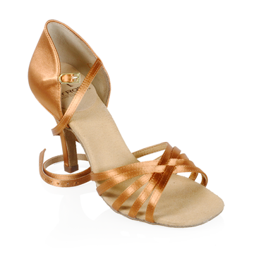 Ray Rose / Artsport: Hygea | SPF2 = Dark Tan Satin | EXTRA Wide | 3.0" Str8