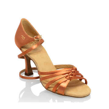Ray Rose / Artsport: Tania | SPF1 Darkest Rose Tan Satin | 2.5" Flare