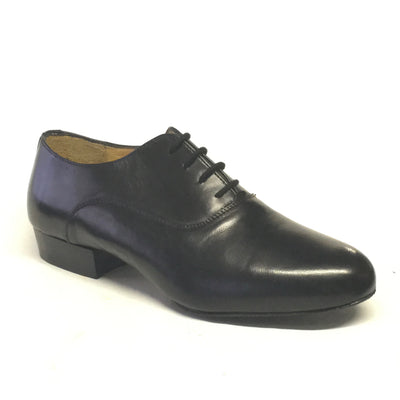 Werner Kern-Mens: Bamberg UberPoint | Black Nappa | 1.2" Forte Heel | SPLIT SOLE