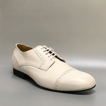 Werner Kern-Mens: Koblenz Lin. D. RICO | Panne Cotta Leather | 1.0 Standard Heel | Suede Sole | M/W | LIMITED EDITION