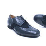 Werner Kern-Mens: Saxony Stark  | Ultra Navy | 1.0" Standard Heel | Suede Sole | Med/Wide | LIMITED EDITION