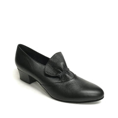 WTD: 230 Touring Co: Fanned Court: Black Leather | 1.5" French | MED | Suede Sole