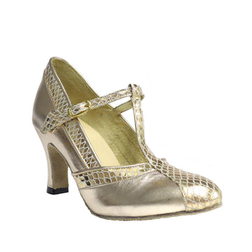 WTD: 230 Touring Co: Roseland: La Vie En Rose Gold | 3.0" Sunset | MED | Suede Sole