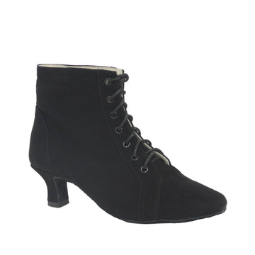Anna Kern: Eponine | Midnite Suede | 2.0" Flare | MED | Suede Sole
