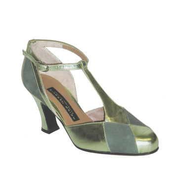 AN: Garua: Irish Mint | 3.0" 1940s | MED | Suede Sole | Limited Edition