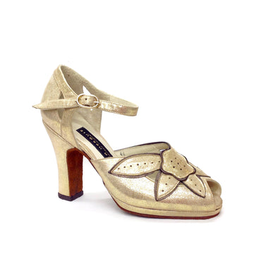 AN: Monte Dalia: Iridium Shimmer | 3.5" Torre | MED | Suede Sole | Limited Edition