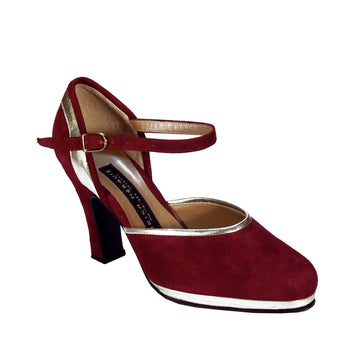 AN: Monte Tesoro TINA: Golden Burgundy | 3.5" Torre | MED | TINA | Limited Edition