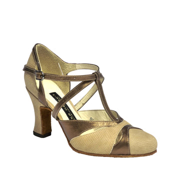 AN: Profetisa Infini-T FLEX 42: Copper Camel Chameleon | 3.0" 1940s | MED | Suede Sole | Limited Edition