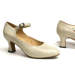 AN: Savoia: VLN: Various Light Nudes | 2.5" Famosa | MED | Suede Sole | Limited Edition