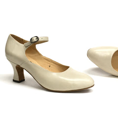AN: Savoia: VLN: Various Light Nudes | 2.5" Famosa | MED | Suede Sole | Limited Edition