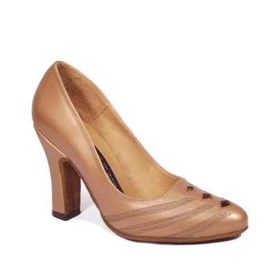 AN: Tres Diamantes: Summer Peach | 3.5" Torre | MED | Suede Sole | Limited Edition