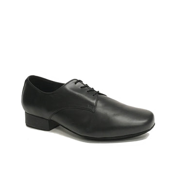 Kelaci-Mens: The Duke JUMBO: Black Leather | DOUBLE SOLE - Extra WIDE