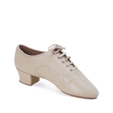 Mambo Shines-Mens: Tiburon Rubio: Beige Leather | 1.5'' Latin | MED  - WHILE SUPPLIES LAST