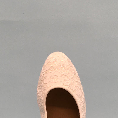 Stagelight Premiere: Savoy: Floral Snow Lace | 2.25" Bourbon