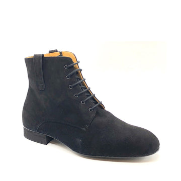 Werner Kern: MensBoots | Hapsburg: Midnite Suede | 1.0" Standard | MED | Suede Sole