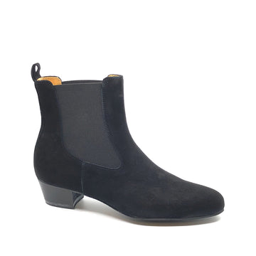 Werner Kern: Liverpool Spitz | Midnite Suede | 1.5" Scouser | MED | Suede Sole