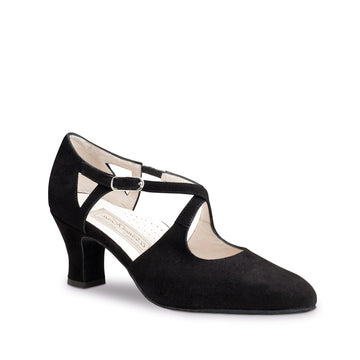 Werner Kern: Gala 60 | Black Suede | 2.25" Stella