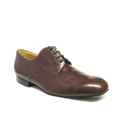 Werner Kern-Mens: Hanover | Dark Chocolate Leather | 1.0 Standard Heel | Suede Sole | Medium/Wide | LIMITED EDITION