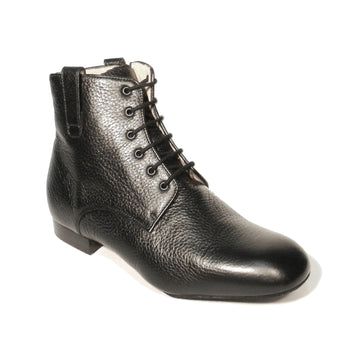 Werner Kern-MensBoots: Hapsburg UBERPOINT WITH Zipper | Dasher Black- UltraLite Heel