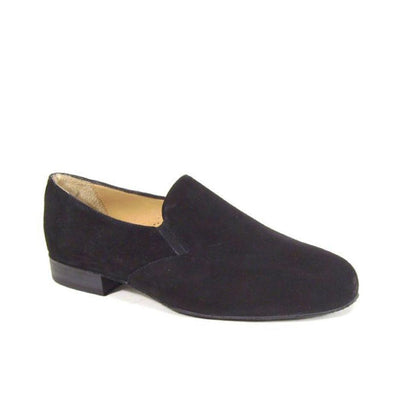 Werner Kern-Mens: Rothenburg | Black Suede | 1.0" Bosco Standard Heel | Suede Sole | Medium | LIMITED EDITION