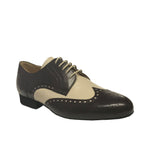 Werner Kern-Mens: Saxony Classic | Chocolate & Shell | 1.0" Ultralite Standard Heel | Suede Sole | Medium | LIMITED EDITION